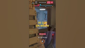 INSANE Overwatch 2 Quintuple Kill with Widowmaker #overwatch2 #overwatchps #gaming #clipstwitch