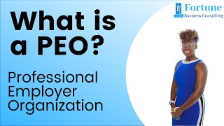What is a PEO  Professional Employer Organization