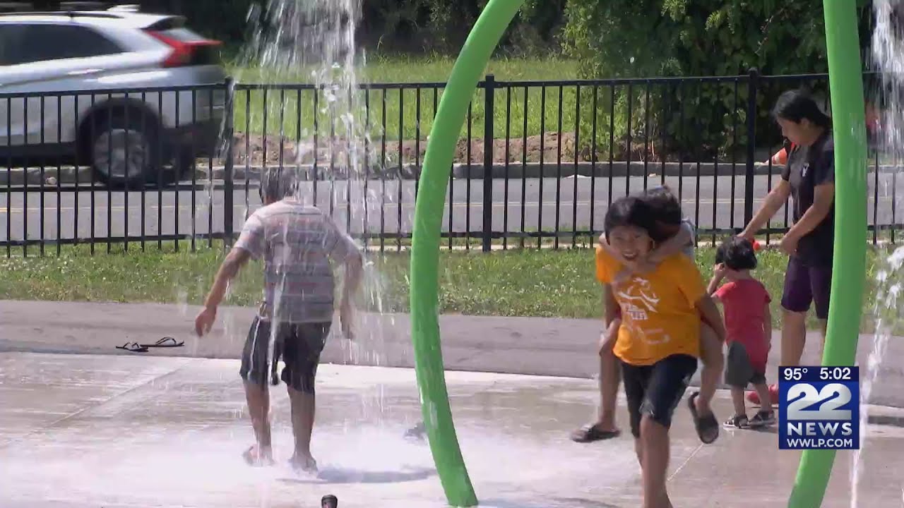 Splash pad opens at Ruth Elizabeth Park in Springfield YouTube