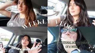 WEEK IN MY LIFE | finding out if I got interviews for the Doctorate!!! VLOG
