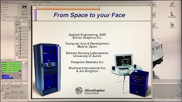 From Space to your Face demonstrated on an SGI Tezro