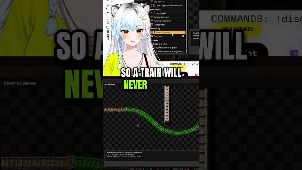 real trains? no. virtual trains? love | #vtuber #twitch #vtuberclips
