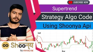 Make Consistent Profits with This Amazing Long Only Strategy Using Shoonya API!