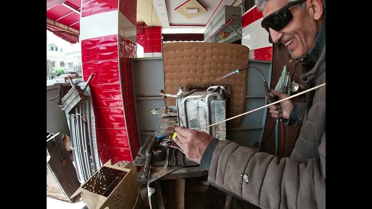 تلحيم راديتور سخان الماء