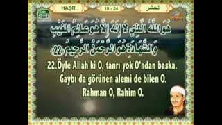 Haşr Suresi | Muhammed Sıddık Minşevî