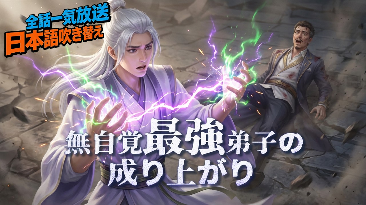 【日本語吹き替え】弱すぎて師匠に怒られる日々…実は俺、世界最強だった！？😱仙盟の試練で実力バレて全員ドン引きｗｗ