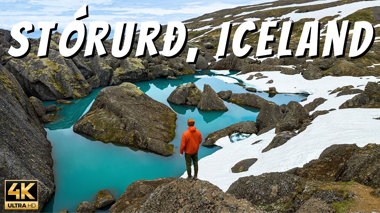 Stunning Stórurð Hike | Northeast Iceland 4K Cinematic Drone Footage