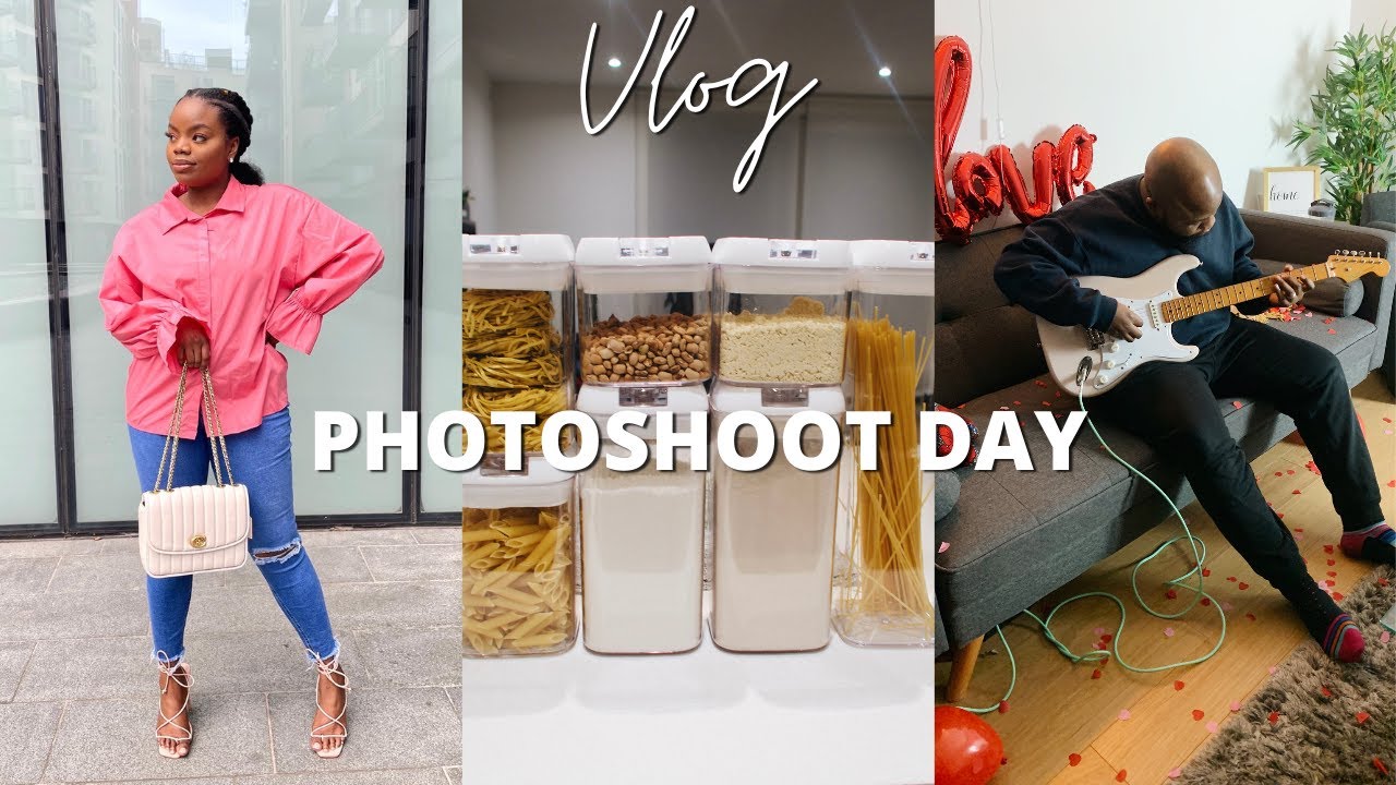 VLOG: PHOTOSHOOT DAY | ORGANISING MY PANTRY | WILL YOU BE MY VALENTINE? | Being MoChunks S7 E6
