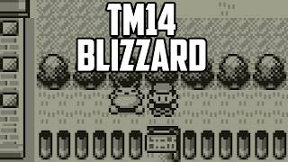 Where to Find TM14 Blizzard - Pokémon Red & Blue