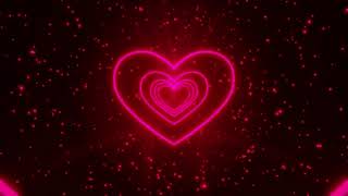 Heart Background | Pink Heart Tunnel