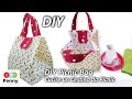 DIY Picnic Bag | Cucire un cestino da Picnic|  How to sew a Picnic Tote Tutorial