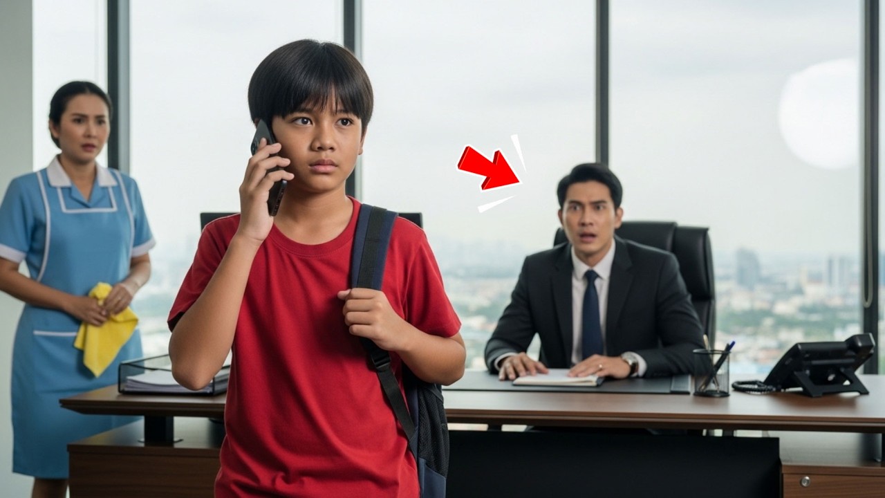 ลูกชายแม่บ้านรับสายและช่วยรักษาสัญญาที่ใหญ่ที่สุดของซีอีโอมหาเศรษฐีไว้