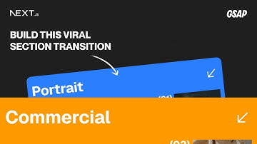Perspective Section Transition with GSAP ScrollTrigger (it