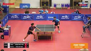 Tuấn Hoàng Vs Tuấn Nam Định Chung Kết Đồng Đội Giải Bóng Bàn Báo Hà Nội Mới 2024