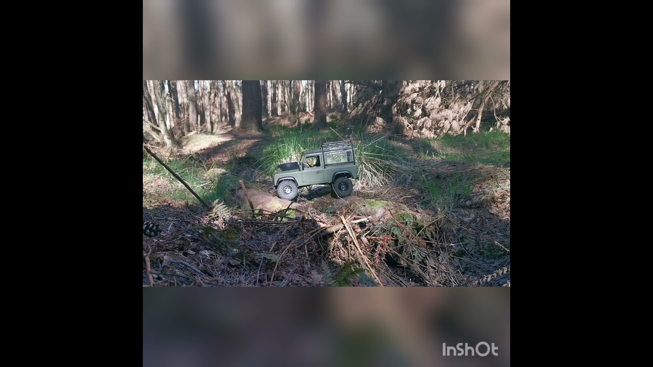 Calais Muir Woods, Saturday morning crawl Landrover D90. 3 racing EX Real chassis.