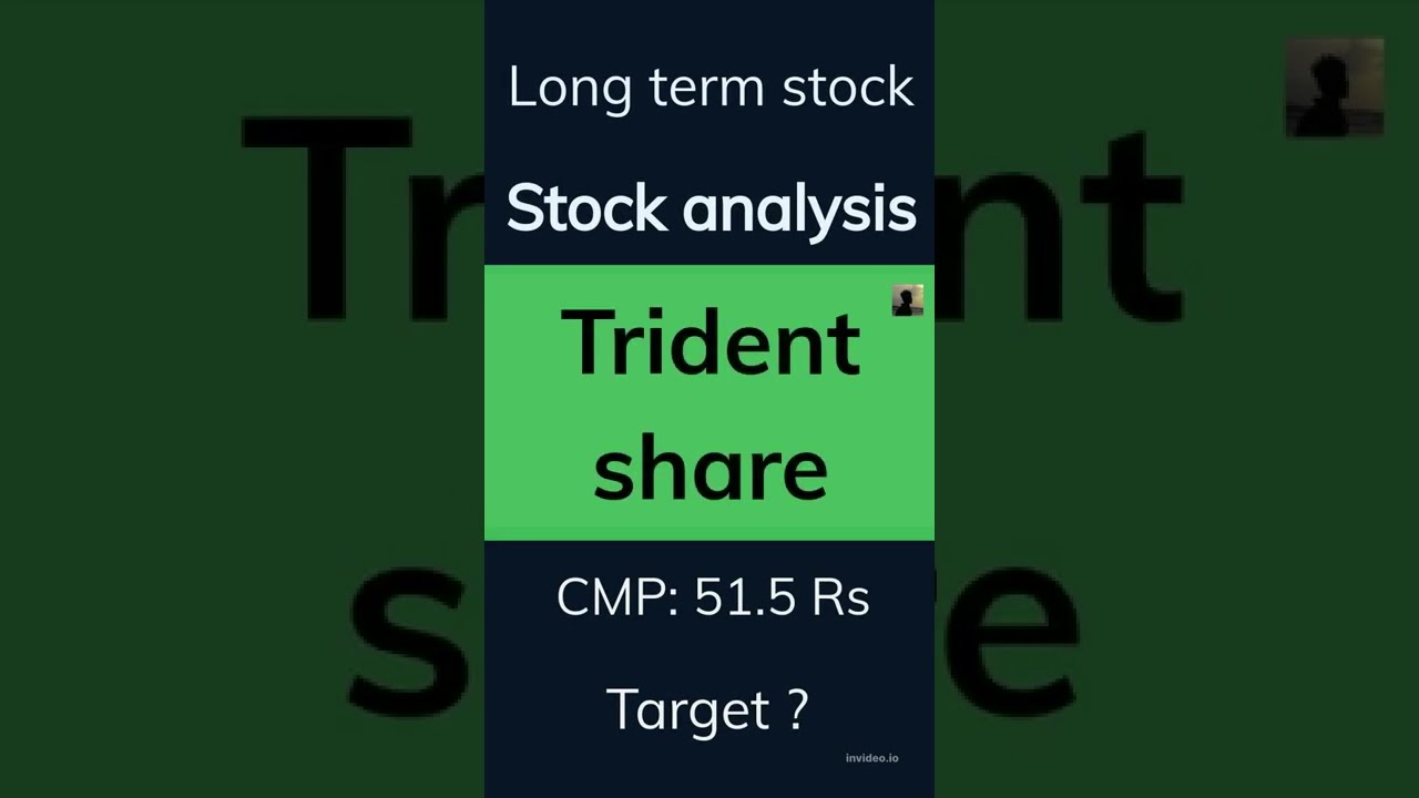 Trident share | textile sector | best long term stock