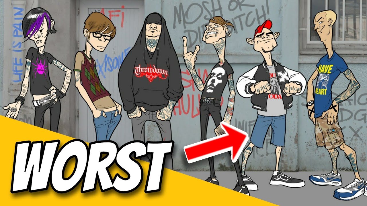 ⁣The WORST People at the DIY Show (Hardcore Punk)