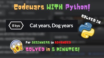 Cat Years, Dog Years [CODEWARS W/ PYTHON]