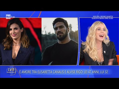Elisabetta Canalis And Alvise Rigo Are Falling In Love She S 47 He S 32 La Volta Buona 10 30 