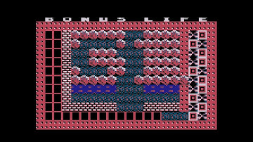 Atari Boulder Dash (Bandit Boulderdash 50). Cave 31. Bonus Life