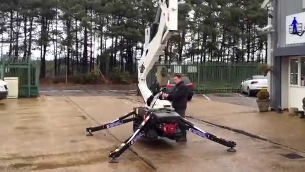 2008 Oil & Steel 1715 Twin Spider Lift Tracked Access Platform Cherry Picker