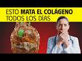 Esto destruye el colágeno, provocando el envejecimiento de la piel, el cabello y las articulaciones