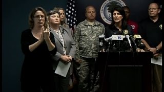 Gov. Haley: "It is Hard to Look at the Loss"