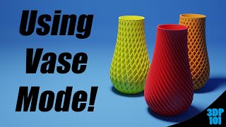 How To Vase??? Vase Mode Tutorial for Cura 4.7+