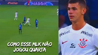 JOIA DO TIMÃO SAIU JOGANDO COMO QUIS | Gabriel Moscardo vs Cruzeiro