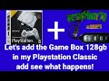 Playstation Classic upgraded with The Game Box 128gb!  Adding games to your Playstation Classic.