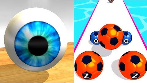 Going Balls Vs AZ Run Android iOS Mobile Gameplay Walkthrough