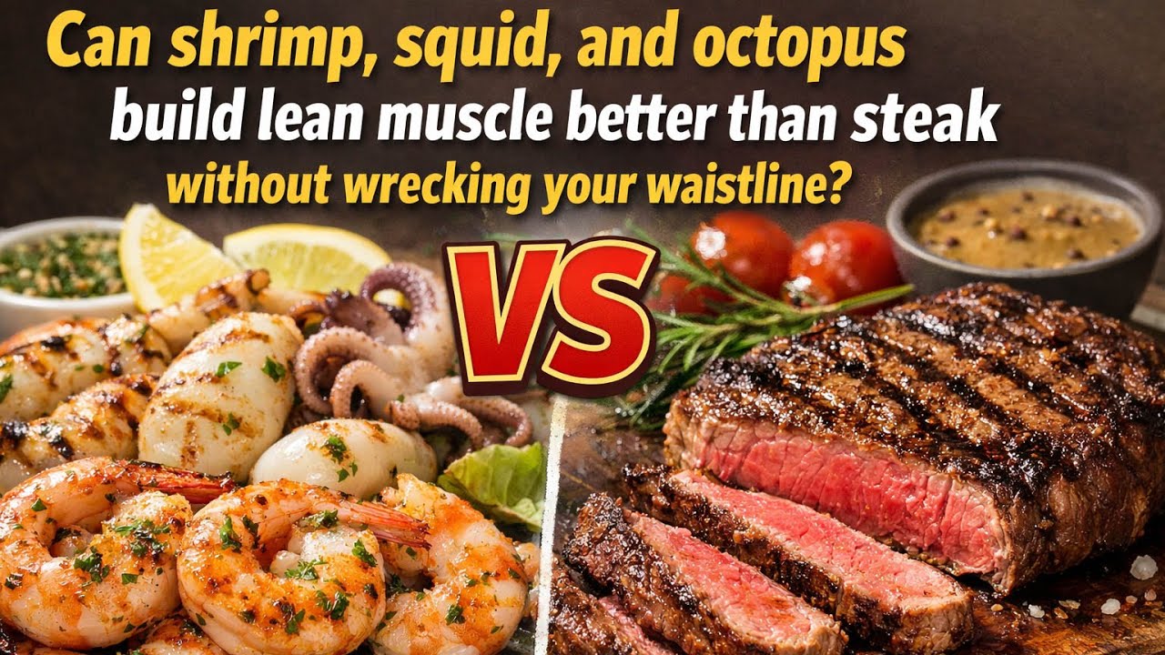 Forget dirty bulking—can seafood protein deliver clean gains,faster recovery, and better definition?