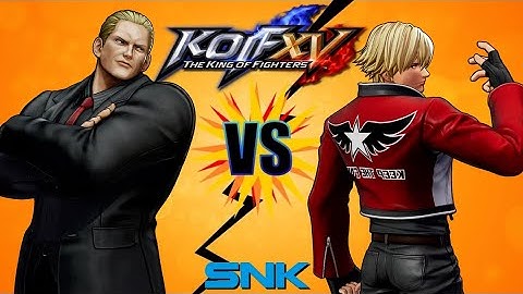 Geese Howard vs Rock Howard - KOFXV 1v1 Fight
