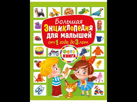 Большая энциклопедия для малышей от 1 года до 3 лет. Фотокнига