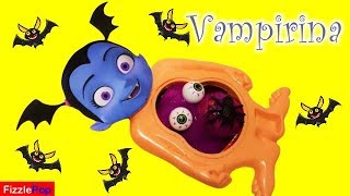 Squishy Surprises with Vampirina Mr Doh Slime Belly