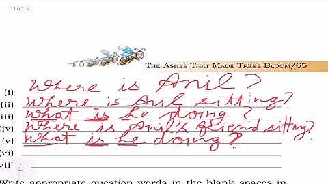 Class 7 Honeycomb Chapter 4 Working With Language