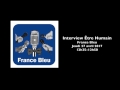 Interview ÊTRE HUMAIN sur France bleu