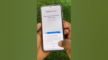 How to Create Samsung Account in 1 Minute! #sumsung #shorts