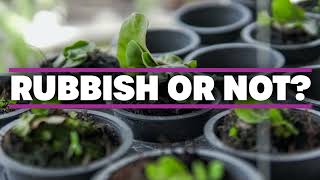 Are plant pots recyclable