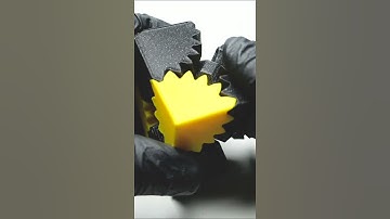3D Printed Cube Gear timelapse and build #shorts