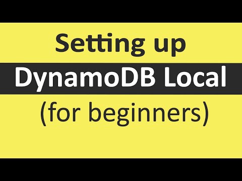 Video: Cum mă conectez la DynamoDB local?