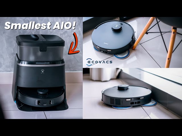 DEEBOT T30 PRO OMNI: The MOST Compact AIO Robot Vacuum with