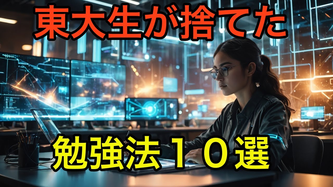 【人生が変わる】東大生が捨てた勉強習慣10選