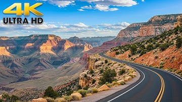Zion to Grand Canyon Complete Scenic Drive 4K Utah to Arizona