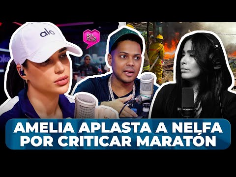 AMELIA ALCÁNTARA APLASTA A NELFA POR CRITICAR MARATÓN DE ALOFOKE PARA BOMBEROS DN
