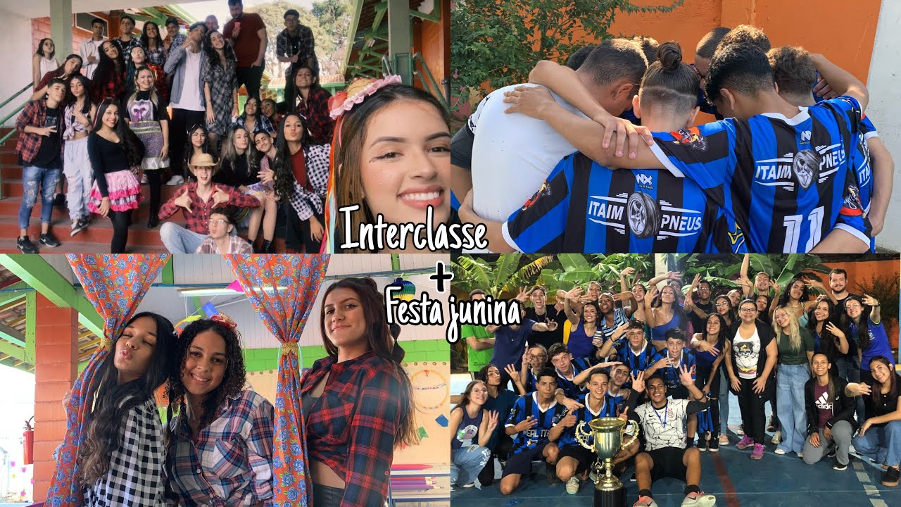 VLOG: INTERCLASSE + FESTA JUNINA 🌾💙