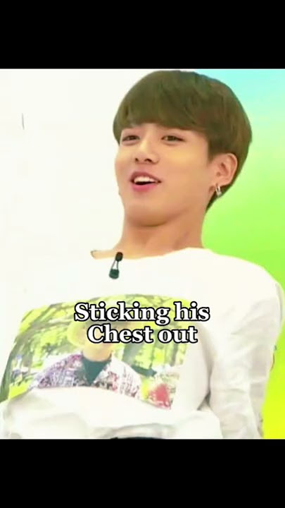 💛Jungkook’s Habits💛