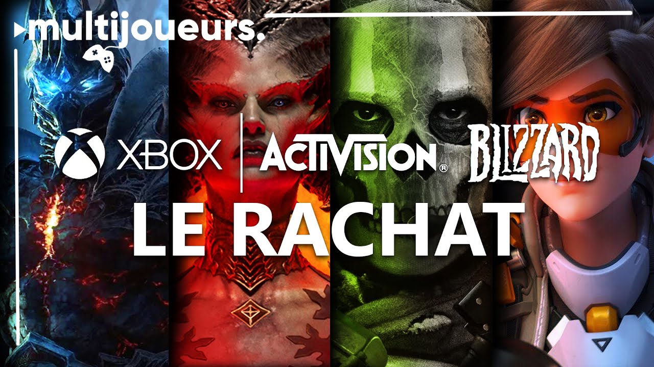 Xbox et Activision Blizzard : le difficile rachat record - YouTube