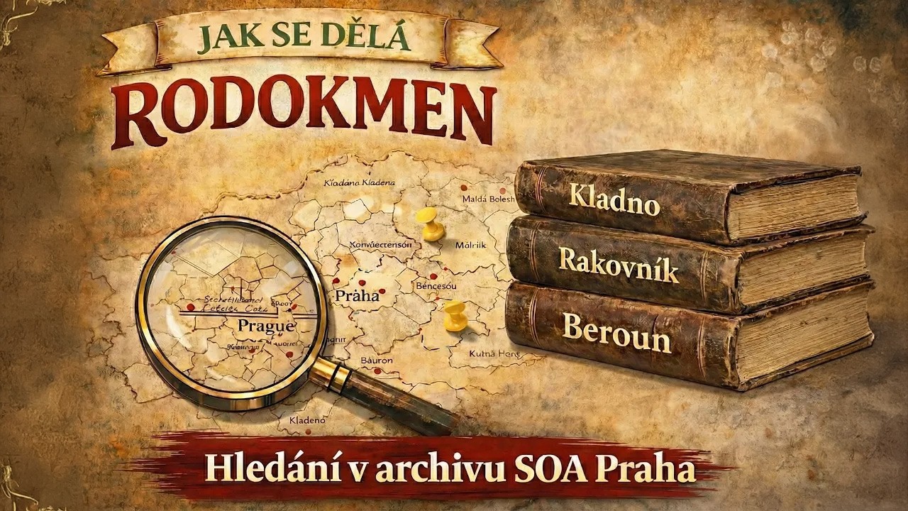 Jak se dělá rodokmen: Jak hledat v matrikách středních Čech - Státní oblastní archiv v Praze