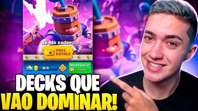 Melhor Deck pro Desafio “Rei Do Xadrez” no CLASH ROYALE #clashroyale